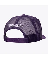 Mitchell & Ness Men's Purple Sacramento Kings Core Evergreen Otc Trucker Adjustable Hat