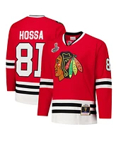 Mitchell & Ness Men's Marian Hossa Red Chicago Blackhawks 2014-15 Power Play Jersey