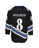 Outerstuff Big Boys and Girls Alexander Ovechkin Black Washington Capitals Alternate 50th Anniversary Premier Player Jersey