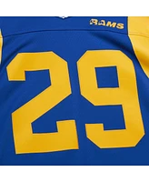 Mitchell & Ness Men's Eric Dickerson Royal Los Angeles Rams Player Name Number Hoodie Legacy Jersey