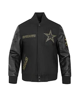 Pro Standard Men's Black Dallas Cowboys Full-Zip Varsity Jacket