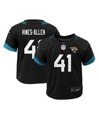 Nike Preschool Josh Hines-Allen Black Jacksonville Jaguars Alternate Player Game Jersey