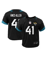 Nike Preschool Josh Hines-Allen Black Jacksonville Jaguars Alternate Player Game Jersey