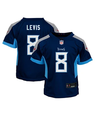 Nike Baby Boys and Girls Will Levis Navy Tennessee Titans Game Jersey