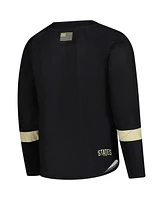 States & Co Men's Black Army Knights Replica Hockey Jersey