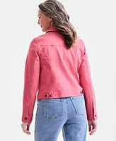 Style & Co Petite Classic Denim Jacket, Created for Macy's