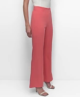 Dkny Women's Front-Seam Pull-On Trousers