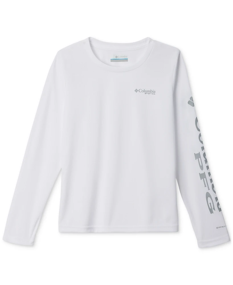 Columbia Big Girls Tidal Tee Long-Sleeve Graphic T-Shirt
