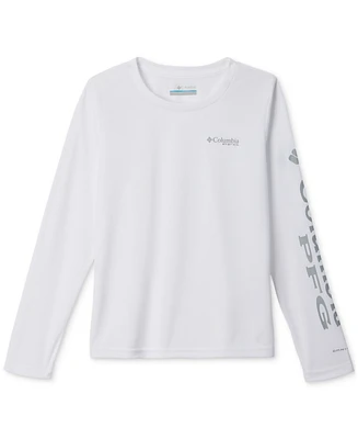 Columbia Big Girls Tidal Tee Long-Sleeve Graphic T-Shirt
