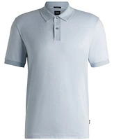 Boss by Hugo Men's Regular-Fit Micro-Pattern Polo