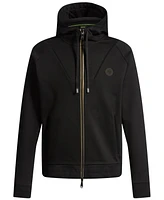 Boss by Hugo Men's Double B Monogram Zip-Up Hoodie