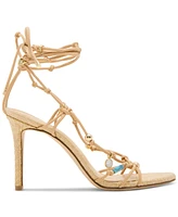 Madden Girl Vienna Strappy Lace-Up Stiletto Dress Sandals