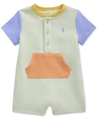 Polo Ralph Lauren Baby Colorblocked French Terry Shortall