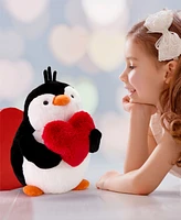 Geoffrey's Toy Box Heart Penguin Plush Toy