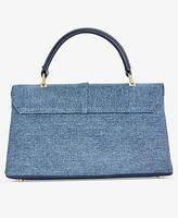 On 34th Kristt Small Denim Top Handle Crossbody, Exclusively at Macy's