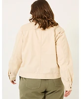 FatFace Plus Sienna Crop Jacket