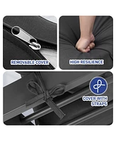 Slickblue Set of 2 Single Sofa Frame Cushions with Durable Aluminum Frame