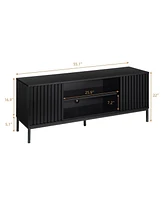 gaomon Tv Stand, Mid Century Modern Tv Stand for 55/60/65 inch Tv