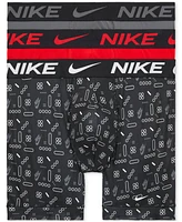 Nike Men's 3-Pack Dri-Fit Essential Micro Boxer Briefs