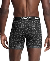 Nike Men's 3-Pack Dri-Fit Essential Micro Boxer Briefs