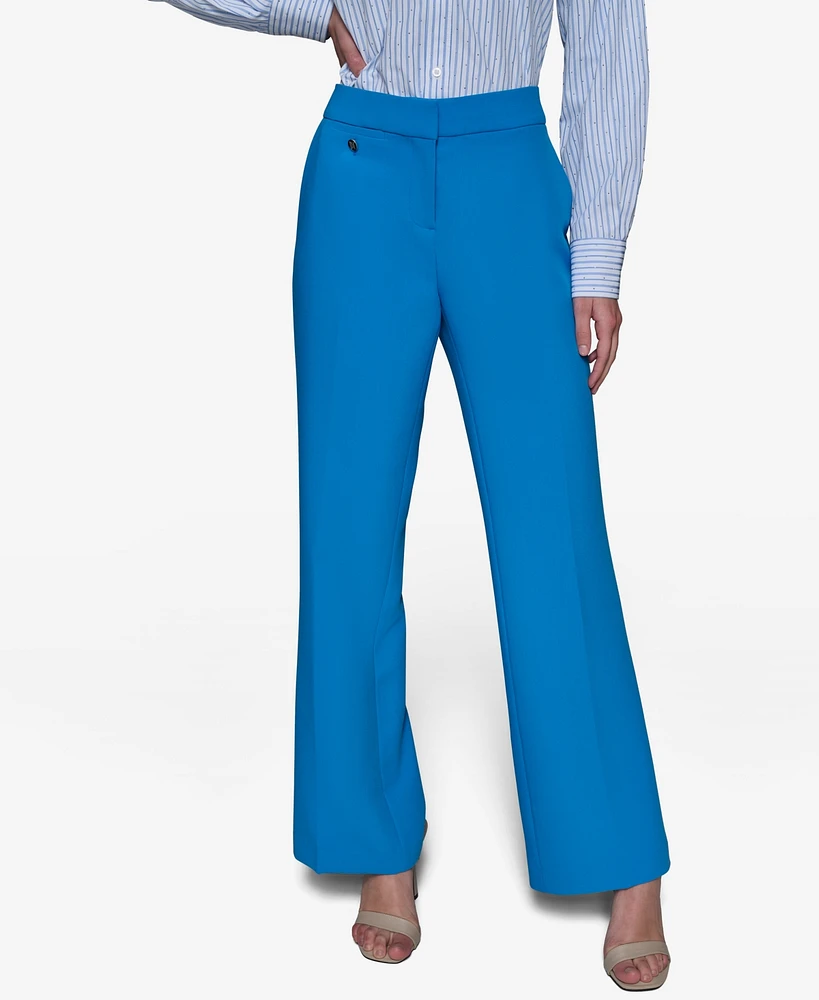 Karl Lagerfeld Paris Women's Straight-Leg Pants