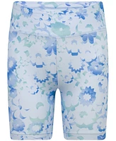 Nike Little Girls Flow-Ral Floral Print Biker Shorts