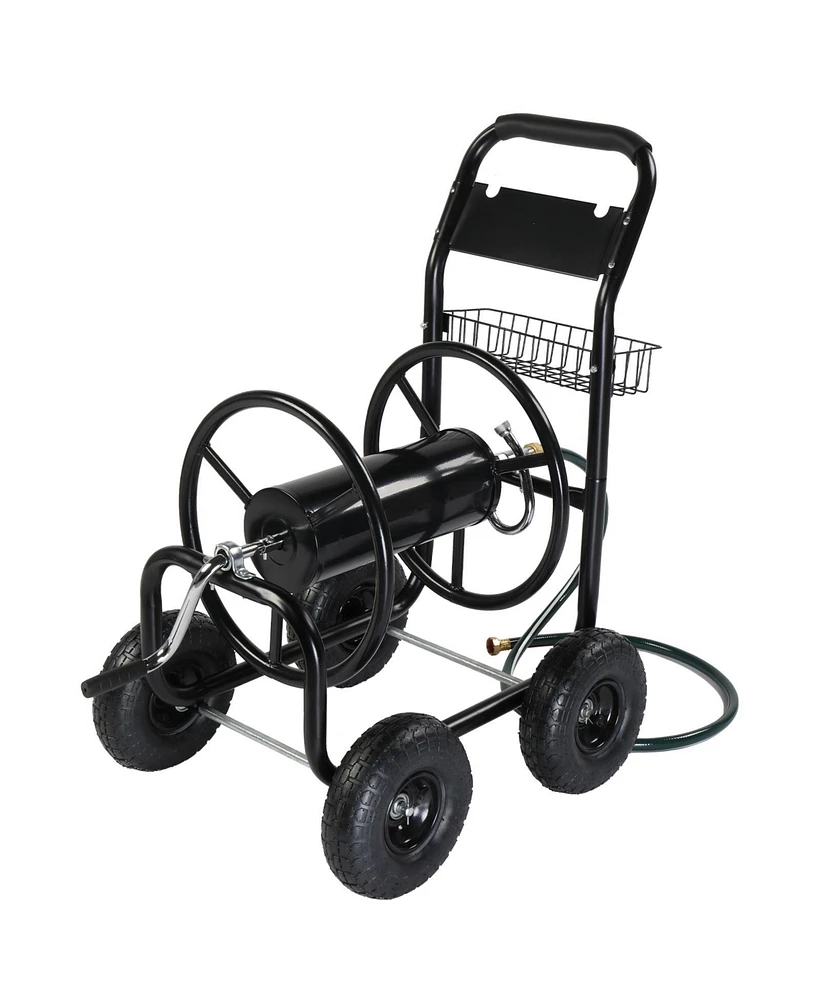 Slickblue Spokes Water Pipe Truck for Efficient Outdoor Watering and Gardening