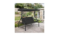 Slickblue 3-Seat Swing Chair for Comfortable and Relaxing Outdoor Seating