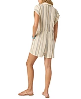 O'Neill Juniors' Kamilla Striped Romper