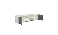 Slickblue Modern Fashion Tv Stand for Stylish Living Room Storage and Organization