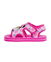 Disney Toddler Girls Minnie Mouse Hook and Loop Sandals