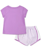 Nike Toddler Girls Essentials Tempo T-Shirt & Shorts Set