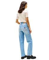 Tommy Jeans Women's Layla High-Rise Slim-Straight