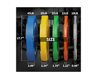 Er Kang Weight Plates 2 Inch, Bumper Plates with Enhanced Grip, Olympic Weight Plates for Strength Training and Weight Lifting