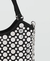 Mango Women's Mirror Detail Mini Bag