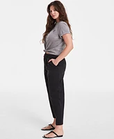 On 34th Women's Pull-On Utility Barrel Pants, Exclusively at Macy's