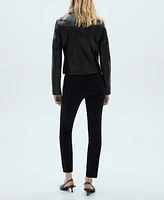 Mango Women's Crop Skinny Pants