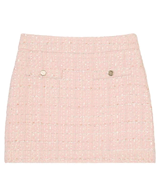 Guess Big Girls Lurex Tweed Skirt