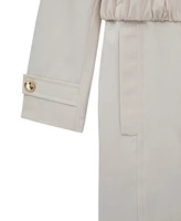 Guess Big Girls Canvas "G" Buckle Trench Coat