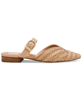 Dv Dolce Vita Women's Domain Raffia Woven Flat Mules