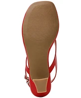 Dv Dolce Vita Women's Birdie Ankle-Strap Thong Heeled Dress Sandals