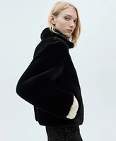 Mango Women's Reversible Quilted Jacket