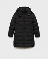 Mango Women's Water-Repellent Quilted Coat