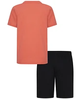Nike Little Boys "On The Move" Logo T-Shirt & Shorts Set