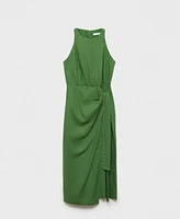 Mango Women's Bow Midi Dress