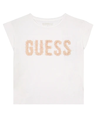 Guess Big Girls Midi Length 3D Graphic Short Sleeve T-shirt