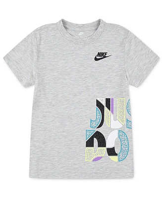 Nike Toddler and Little Boys "Just Do It" Wrap Logo Crewneck T-Shirt