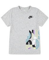 Nike Toddler and Little Boys "Just Do It" Wrap Logo Crewneck T-Shirt