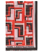 Karl Lagerfeld Paris Double Oversized Wrap