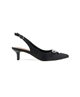 BCBGeneration Women's Donna Slingback Bow Dress Pumps